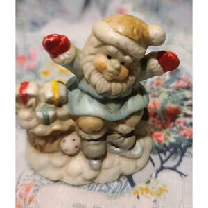 Mercuries Miniatures 1993 Christmas Santa Vintage Adorable